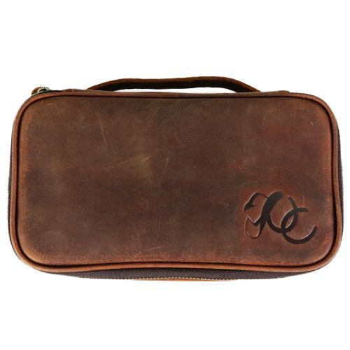  Western Toiletry Bag (Dopp Kit) For Men by Urban Cowboy  Genuine Leather