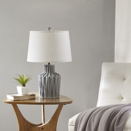  Urban Habitat Dollis Table Lamp, Grey