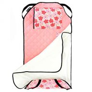 [아마존베스트]Urban Infant Tot Cot All-in-One Modern Preschool/Daycare Nap Mat with Elastic Corner Straps - Poppies