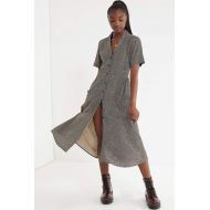 Urban Outfitters UO Button-Down Midi Shirt Dress
