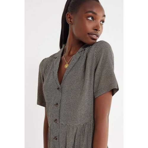  Urban Outfitters UO Button-Down Midi Shirt Dress