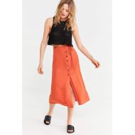 Urban Outfitters UO Frankie Button-Down Midi Skirt