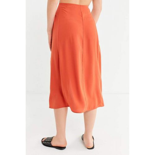  Urban Outfitters UO Frankie Button-Down Midi Skirt