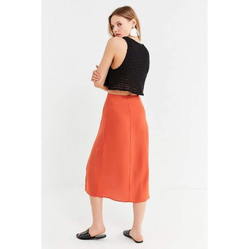  Urban Outfitters UO Frankie Button-Down Midi Skirt