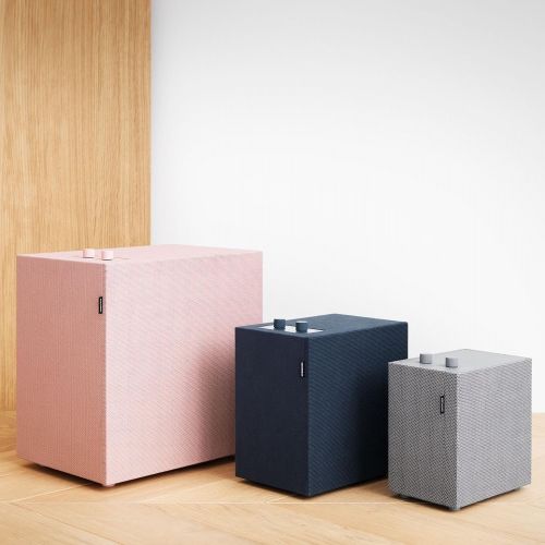  Urbanears Lotsen Multi-Room Wireless and Bluetooth Connected Speaker, Concrete Grey (04092150)