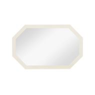 Urbangreen Furniture urbangreen furniture maple white - Wide Octagon Wall Mirror