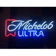 Urby 24x20 M ichelob U ltra Custom Handmade Glass Tube Neon Light Sign 3-Year Warranty-Unique Artwork! GL33