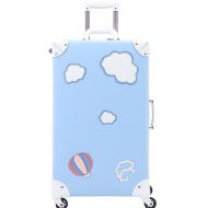 Urecity Vacation Suitcase Cartoon Trolley Case for Student Fashion and Cute With TSA Lock 26