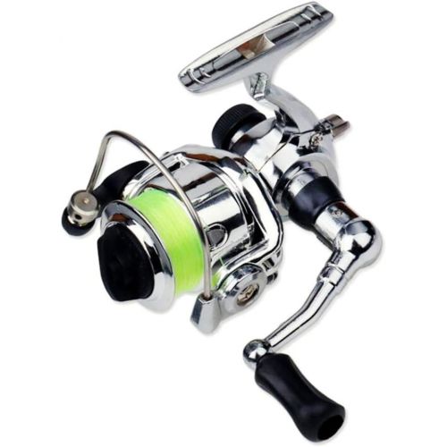  [아마존베스트]Urisgo Mini Spinning Reel Bag Aluminum Alloy Fishing Tool Small Spinning Reel for Carp Bass Trout Freshwater Saltwater Fishing