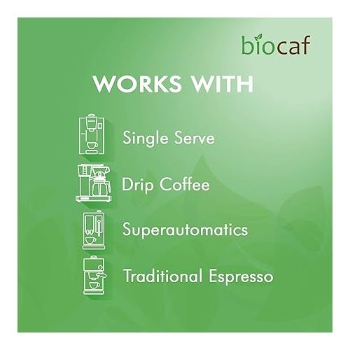  Urnex Full Circle Espresso Machine - 2 Single Use Packets - Descaling Powder Safe On Keurig Delonghi Nespresso Ninja Hamilton Beach Mr Coffee Braun