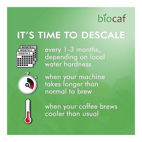  Urnex Full Circle Espresso Machine - 2 Single Use Packets - Descaling Powder Safe On Keurig Delonghi Nespresso Ninja Hamilton Beach Mr Coffee Braun