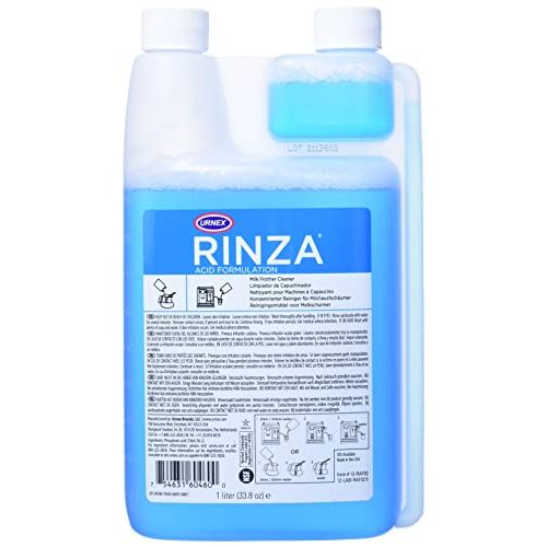  Urnex Rinza Acid Formula Milk Frother Cleaner, 33.8-Ounce