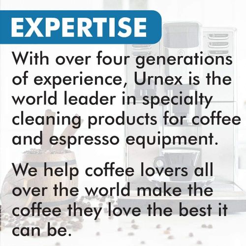  Urnex Descaler (2 Pack, 2 Uses Per Bottle) - Universal Cleaner & Descaling Solution for Keurig, Nespresso, Delonghi, Breville, and All Single Use Coffee and Espresso Machines - Made in t