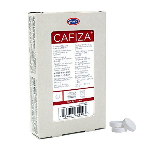  Urnex Cafiza Espresso Machine Cleaner Tablets, Blister Pack (32, 2g tablets)