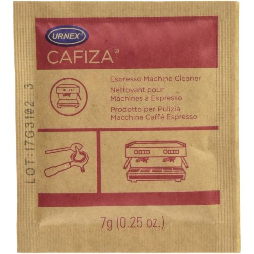  Urnex Cafiza Espresso Machine Cleaning Powder, 100 1/4 oz Packets