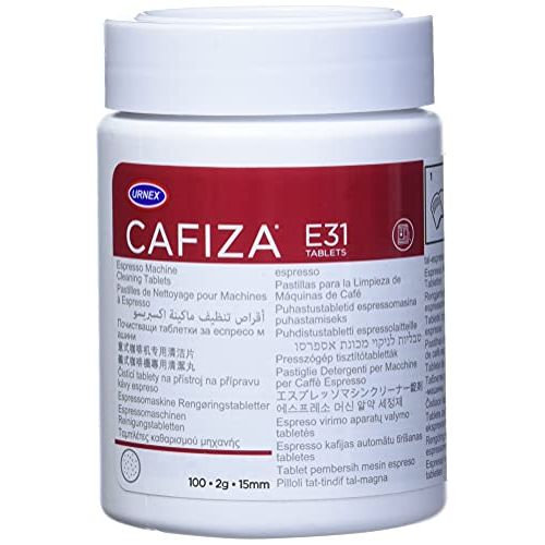  Urnex Cafiza Professional Espresso Machine Cleaning Tablets, 100 Count