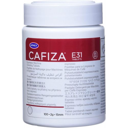  Urnex Cafiza Professional Espresso Machine Cleaning Tablets, 100 Count