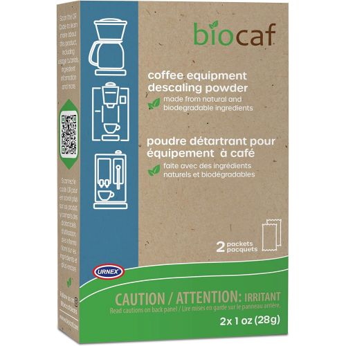  Urnex Full Circle Espresso Machine - 2 Single Use Packets - Descaling Powder Safe On Keurig Delonghi Nespresso Ninja Hamilton Beach Mr Coffee Braun