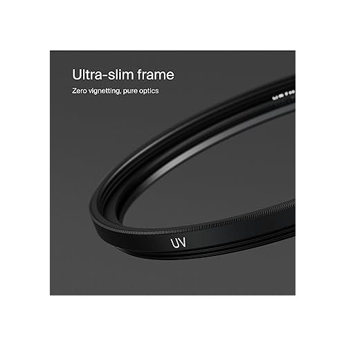  Urth 55mm UV Lens Filter ? Ultra-Slim, Multi-Coated UV Camera Lens Protection