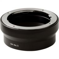 Urth Manual Lens Mount Adapter for Olympus OM Lens to Micro Four Thirds Camera Body