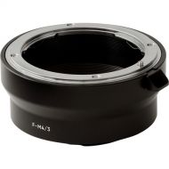 Urth Manual Lens Mount Adapter for Nikon F with Aperture Ring Lens to Micro Four Thirds Camera Body