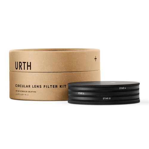  Urth Star 4-Point, 6-Point, 8-Point Lens Filter Kit (49mm)