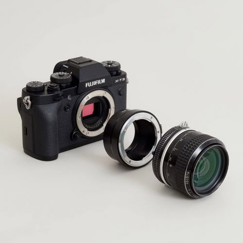  Urth Lens Mount Adapter: Compatible with Nikon F Lens to Fujifilm X Camera Body