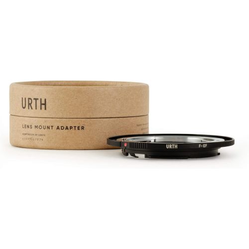  Urth Lens Mount Adapter: Compatible for Nikon F Lens to Canon (EF/EF-S) Camera Body