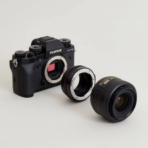  Urth Lens Mount Adapter: Compatible for Nikon F (G-Type) Lens to Fujifilm X Camera Body