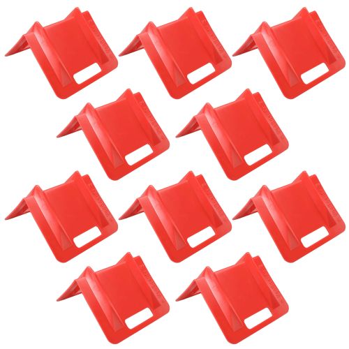  Us Cargo Control 10 Plastic Corner Guard w 4-12 Slot For Strap (9 x 9 x 10) -