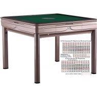 [아마존베스트]Usamjtable TRYHO 宣和麻Simple Style 4-Legged Automatic Mahjong Table Hard Tabletop Cover Chinese Filipino American Style All Fit No More Shuffling,More Rounds