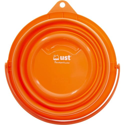  UST FlexWare Collapsible Bucket with Strong, Flexible, Compact, BPA Free Design and Sturdy Handle for Hiking, Backpacking, Camping and Outdoor Survival