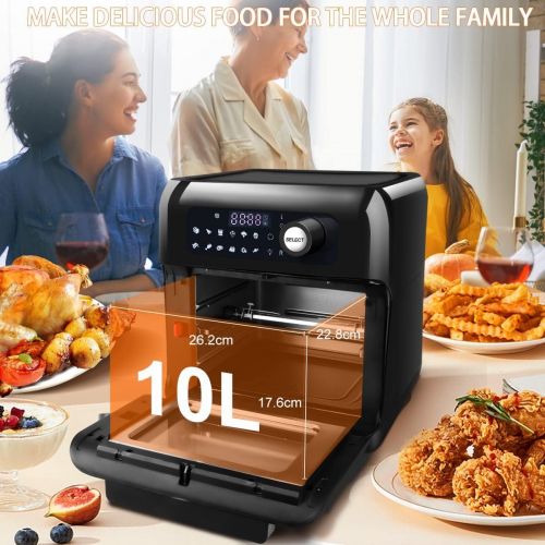  [아마존베스트]Uten Hot Air Fryer, Fry without Oil, Multifunctional Air Fryer