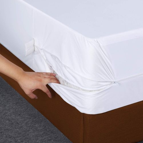  [아마존 핫딜]  [아마존핫딜]Utopia Bedding Premium Bed Bug Proof Box Spring Encasement - Knitted Box Spring Protector (Queen)