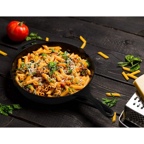  [아마존 핫딜] Utopia Kitchen Pre Seasoned Cast Iron Skillet (12.5 inch)