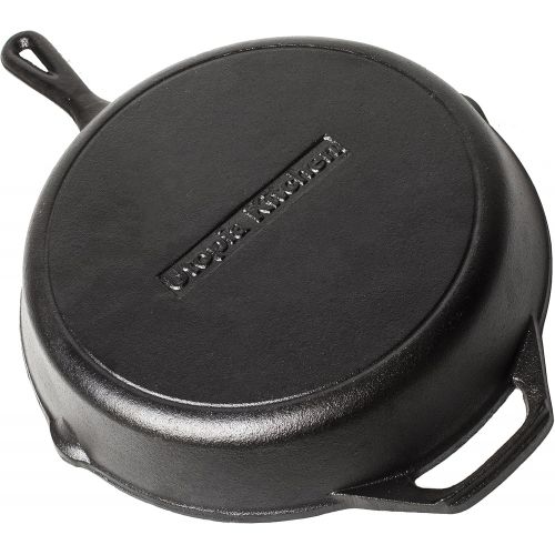  [아마존 핫딜] Utopia Kitchen Pre Seasoned Cast Iron Skillet (12.5 inch)