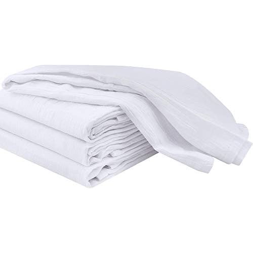  Utopia Kitchen Flour Sack Dish Towels, 12 Pack Cotton Kitchen Towels - 28 x 28 Inches