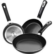 Utopia Kitchen Nonstick Frying Pan Set - 3 Piece Induction Bottom - 8 Inches, 9.5 Inches and 11 Inches