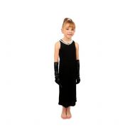 Utopiat Cotton Black Dress Costume Set Girls Audrey Hepburn Breakfast at Tiffany