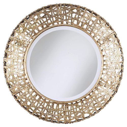  Uttermost Alita Mirror 3 x 32 x 32, Champagne, 32.3 L x 32.3 W x 3.0 D