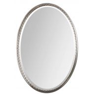 Uttermost 01115 Casalina Nickel Oval Mirror