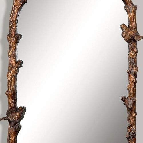  Uttermost Paza Arch Mirror 2.5 x 25.5 x 36.75, Brown, 36.8 L x 25.5 W x 2.5 D