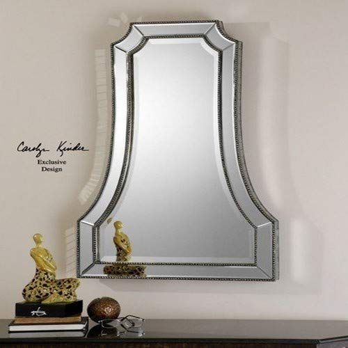  Uttermost Cattaneo Mirror 2.125 x 26.25 x 40.25, Silver