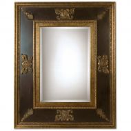 Uttermost 11173 B Cadence Mirror, Antique Gold, 48.0 L x 60.0 W x 2.0 D