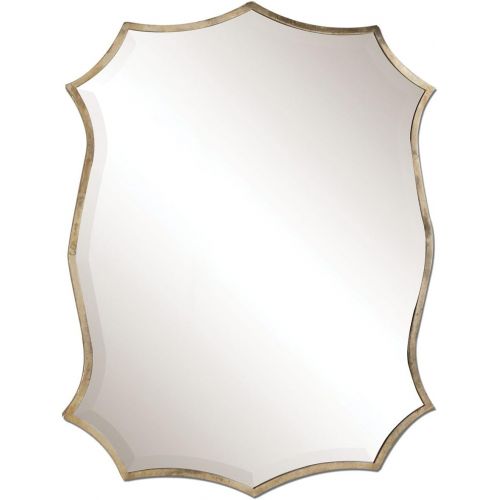  Uttermost 12842 Migiana Metal Framed Mirror, Gold