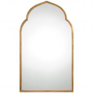 Uttermost 12907 Kenitra Arch Mirror, Gold