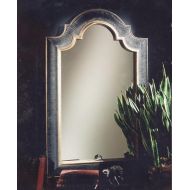 Uttermost Antique Black With Gold Accent Arched Top Wall Mirror Model-01760 P