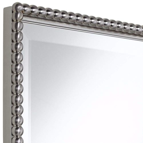  Uttermost Sherise Rectangle Mirror 1.5 x 21 x 31, Brushed Nickel