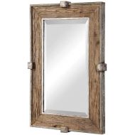 Uttermost Siringo Natural 25 1/4 x 37 1/4 Wall Mirror