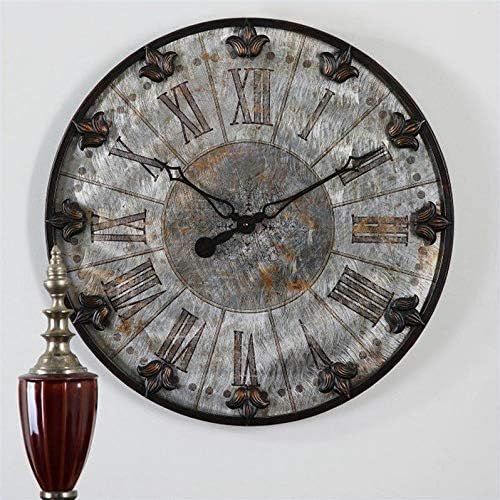  Uttermost 6643 Artemis Antique Wall Clock, Bronze